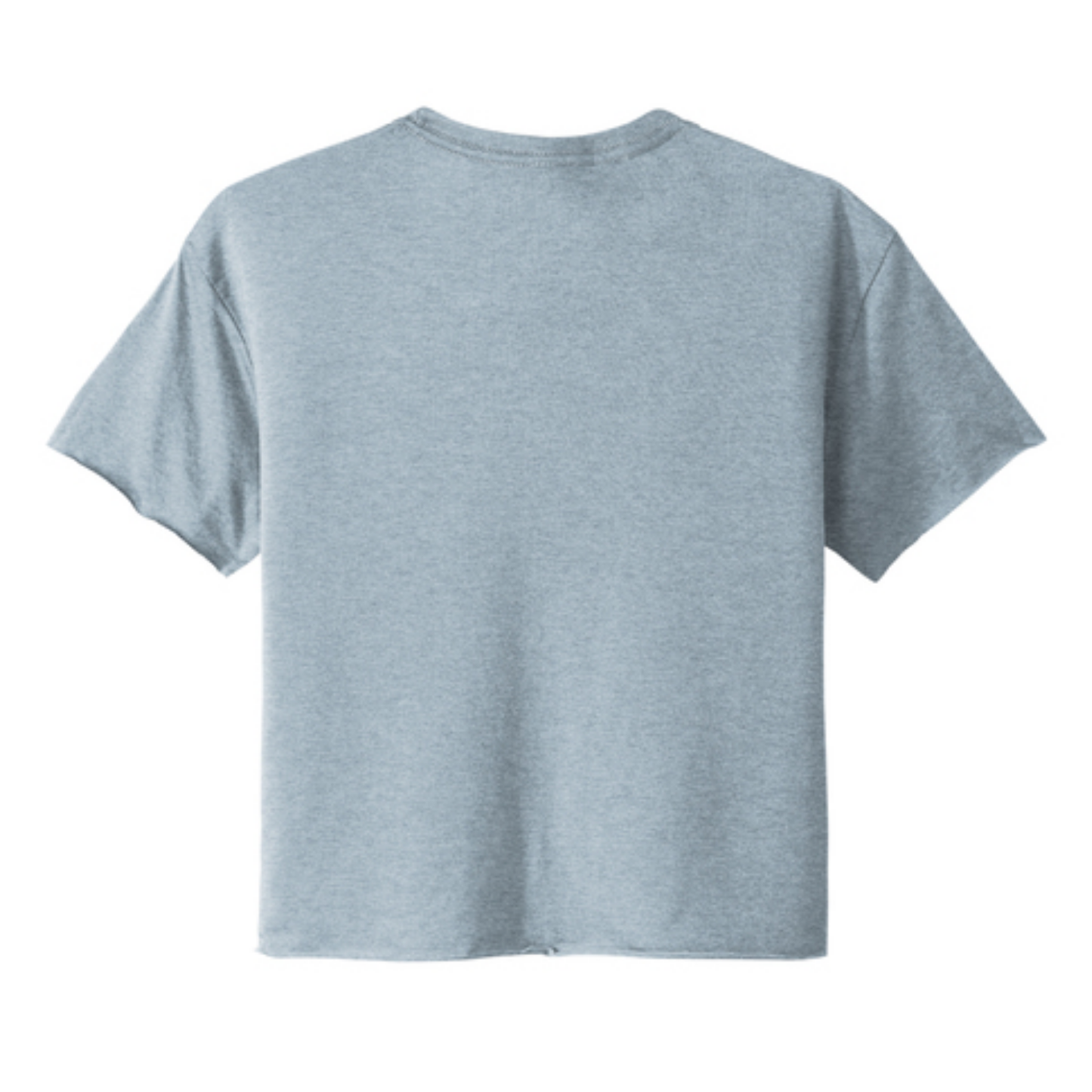 KCC QUILT Next Level Apparel® Women’s Festival Cali Crop Tee - Stonewash Denim