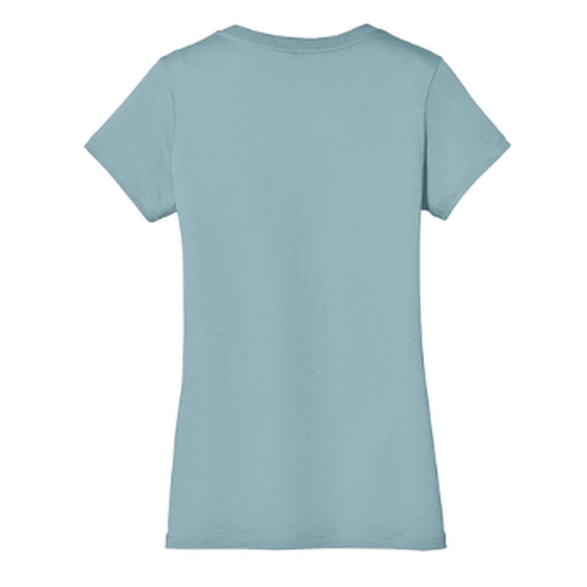KCC QUILT District ® Women’s Perfect Weight ® V-Neck Tee - Blue Fog