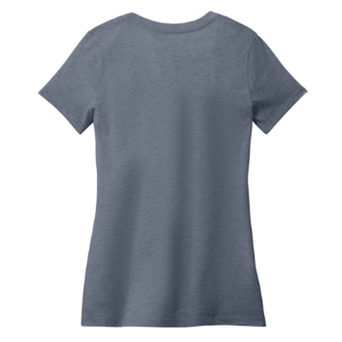 KCC QUILT District ® Women’s Perfect Weight ® V-Neck Tee - Heathered Navy