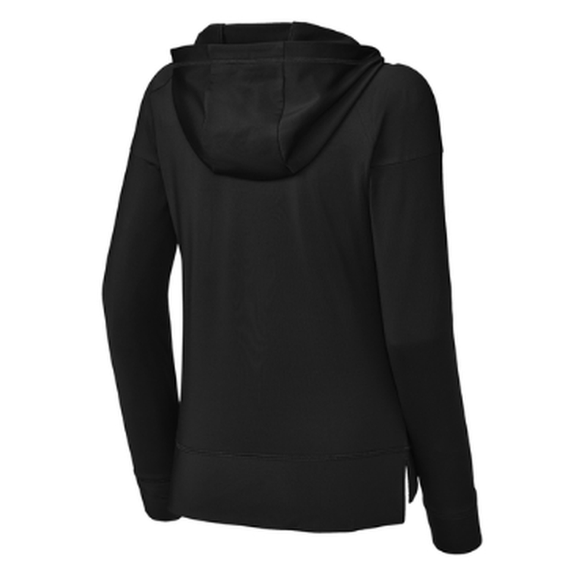 KCC QUILT Sport-Tek® Women's Sport-Wick® Stretch 1/2-Zip Hoodie - Black