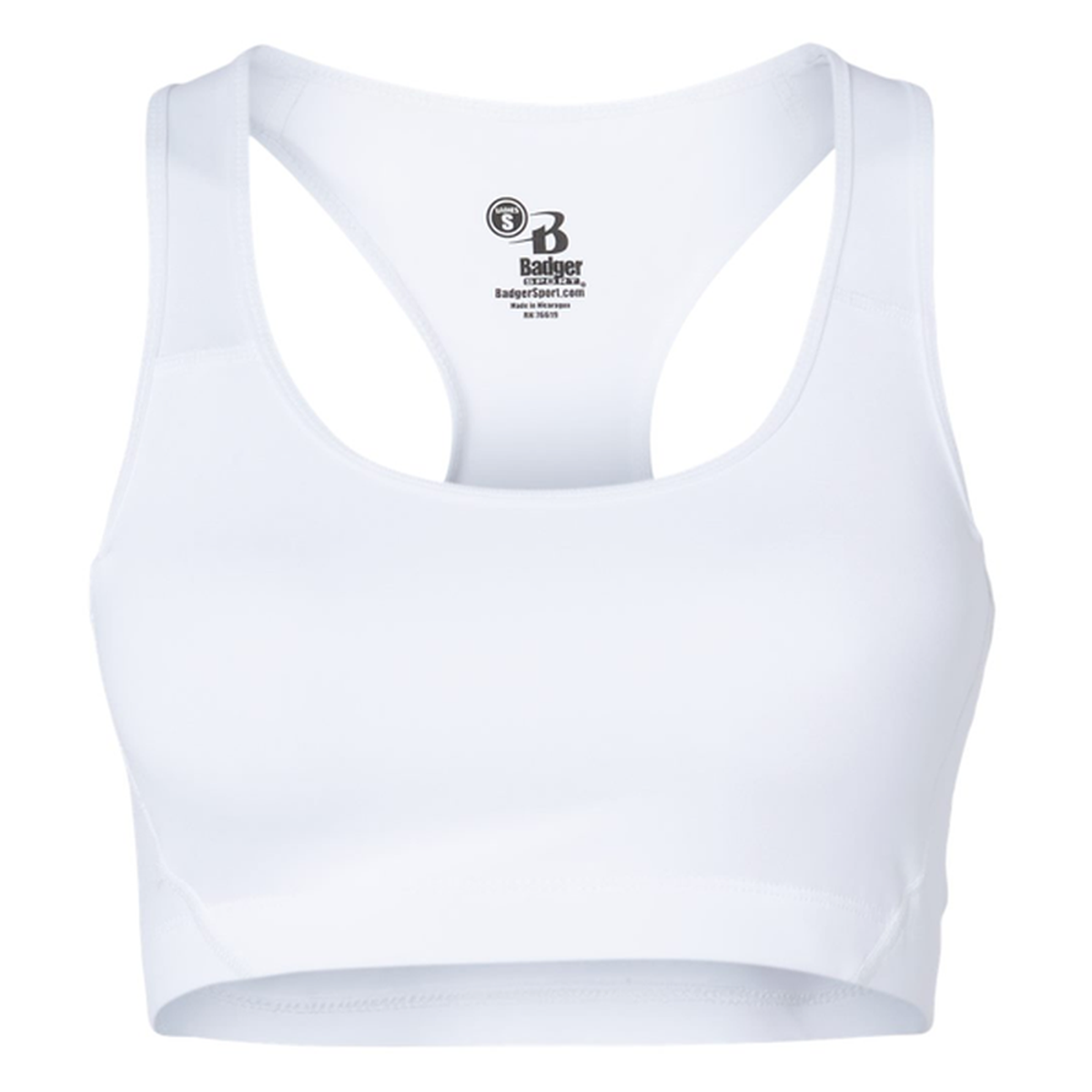 KCC Women's B-Sport Bra Top - White