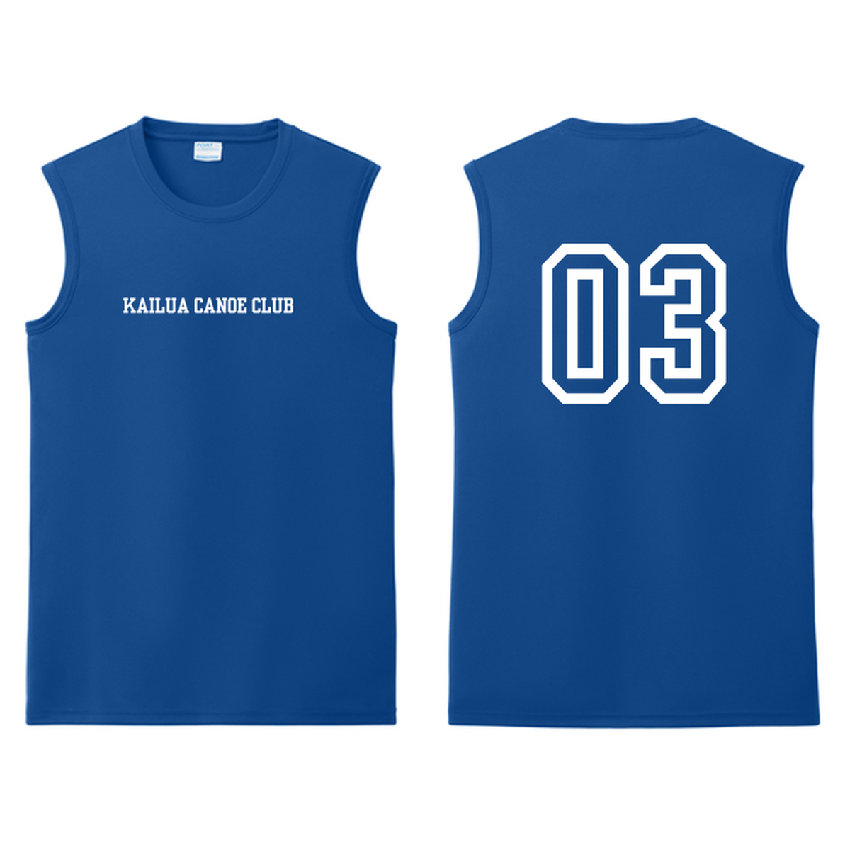KCC YEARBOOK Port & Co™ Performance Sleeveless Tee - True Royal