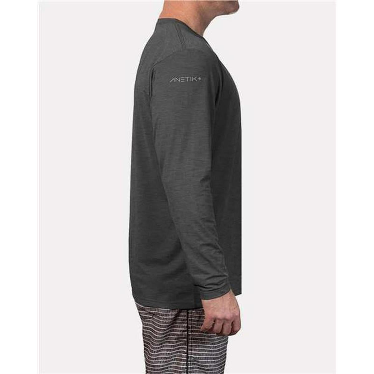KCC Men's Low Pro Tech Long Sleeve T-Shirt - Charcoal Heathered