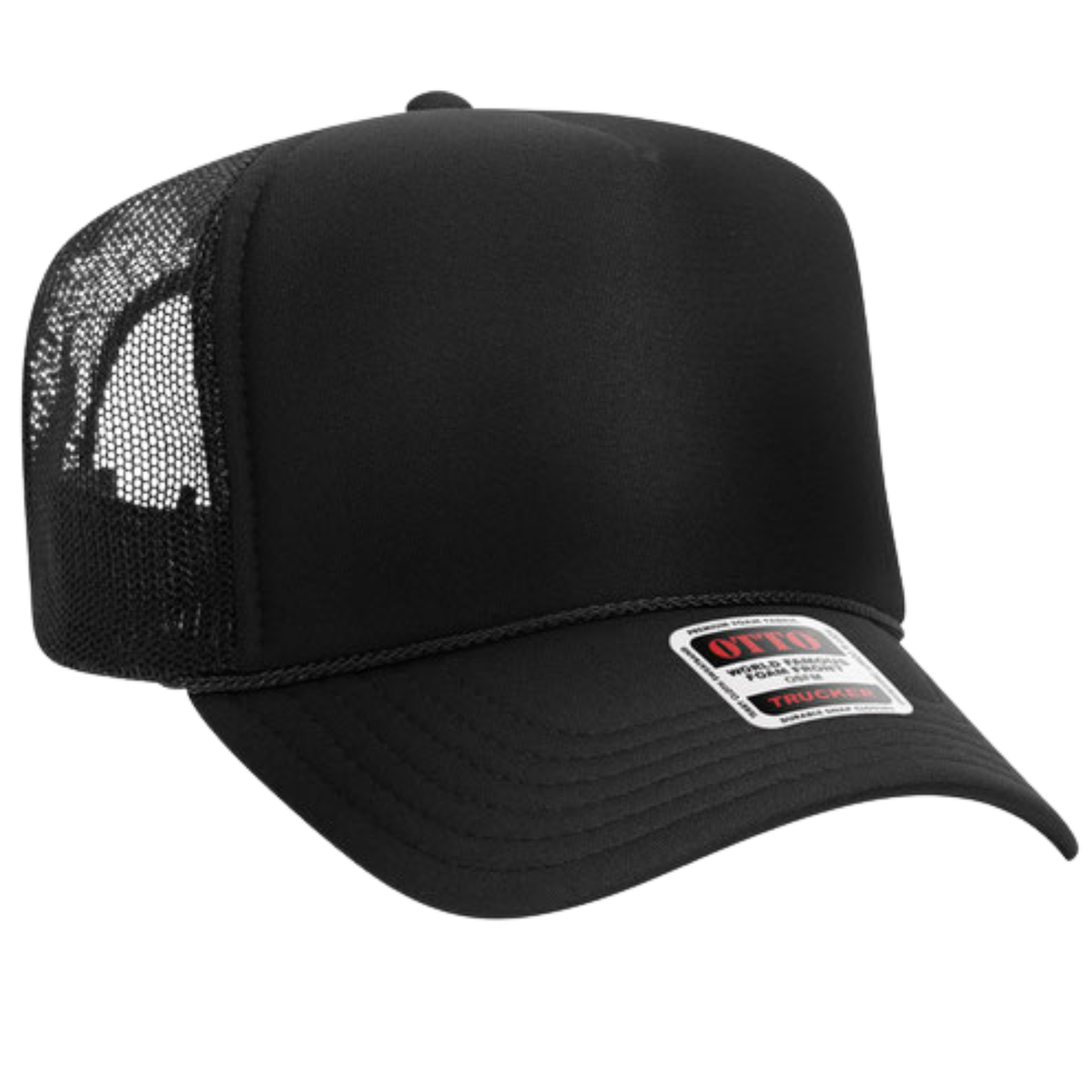 Pueo Trucker Hat - Black