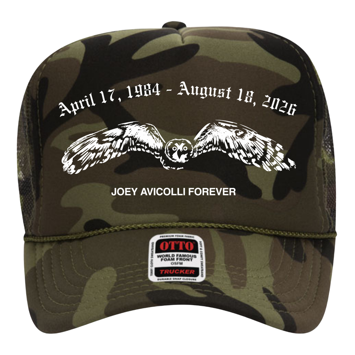 Pueo Trucker Hat - Camo