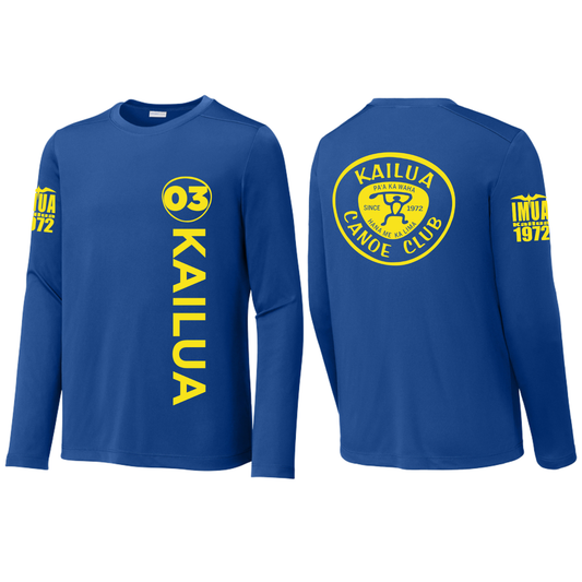KCC Sport-Tek® Youth Posi-UV® Pro Long Sleeve Tee - Royal