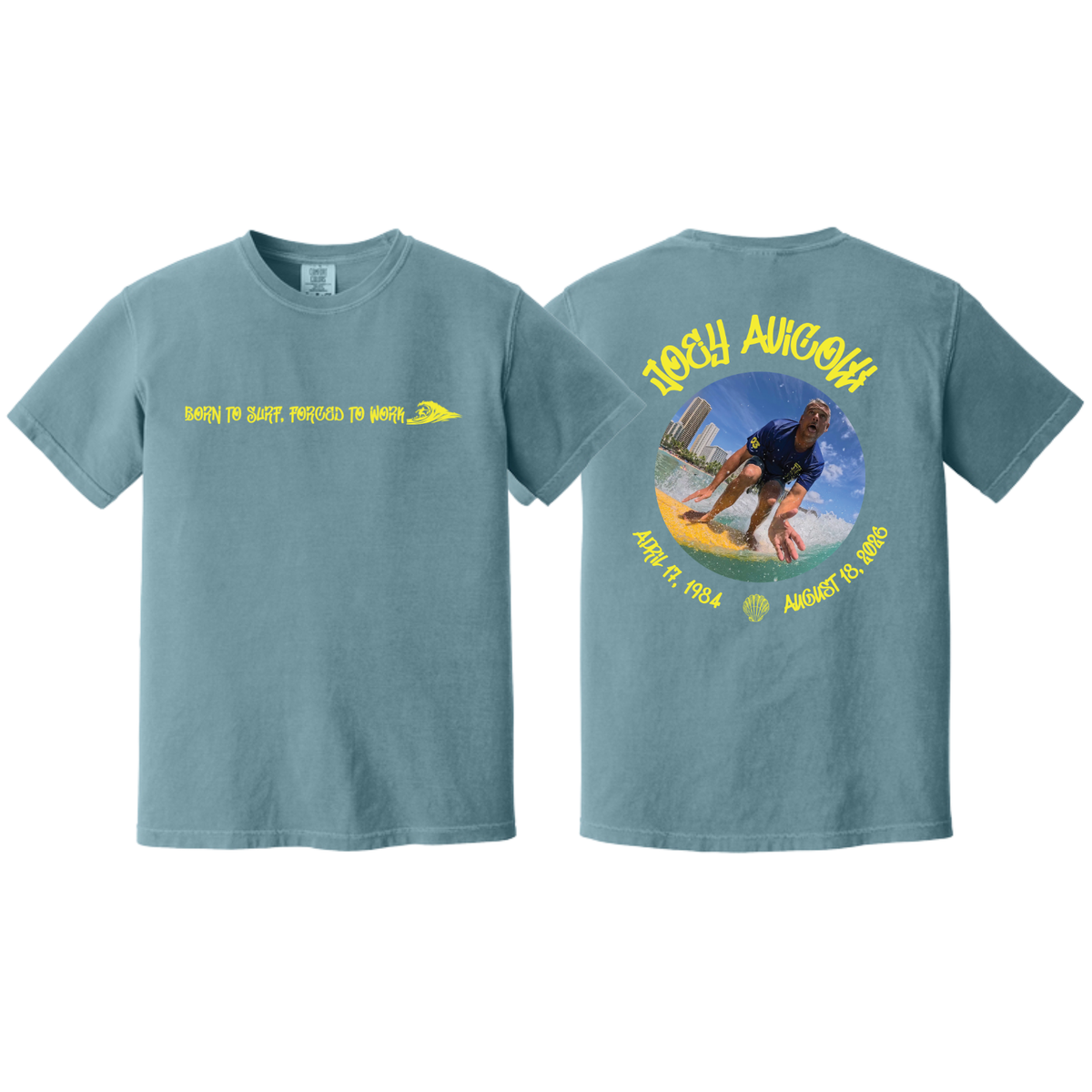 Memorial T-Shirt - Ice Blue