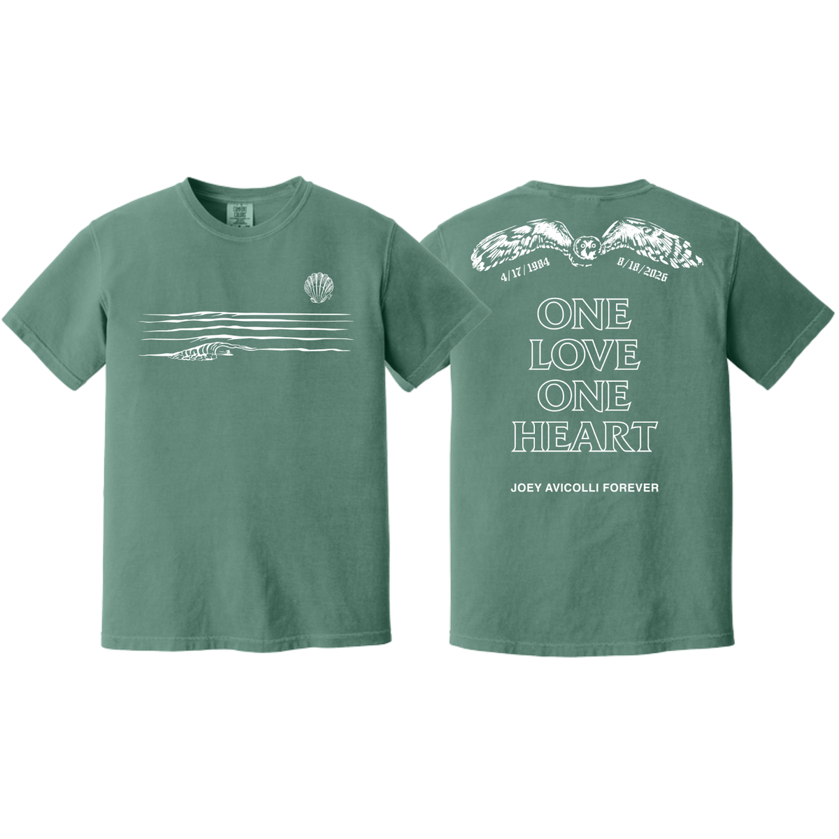 Pueo T-Shirt - Light Green