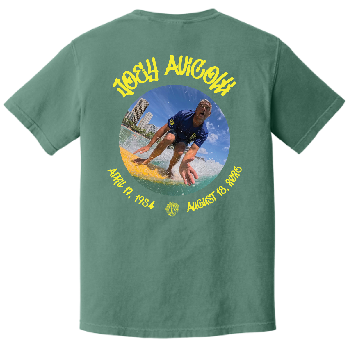 Memorial T-Shirt - Light Green