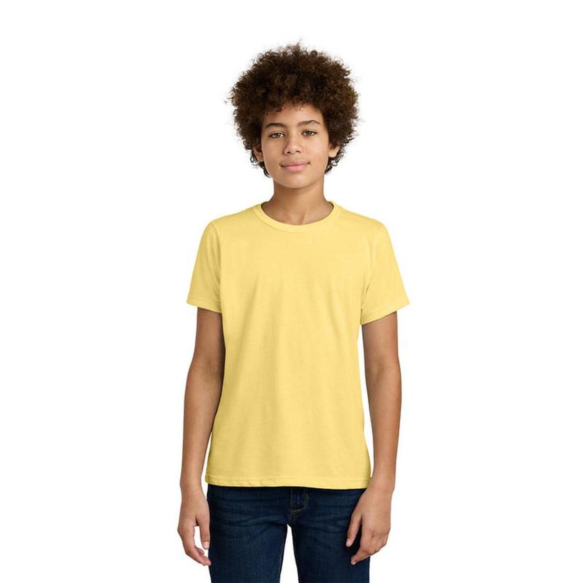 KCC QUILT Next Level Apparel® Youth CVC Tee - Banana Cream
