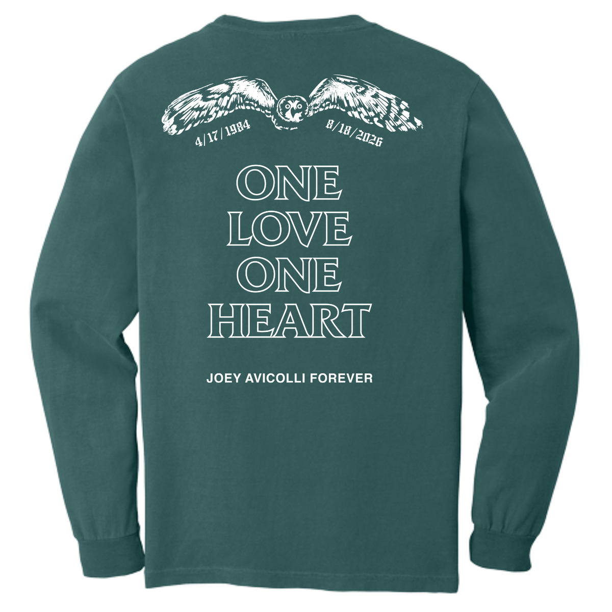 Pueo Long Sleeve - Blue Spruce