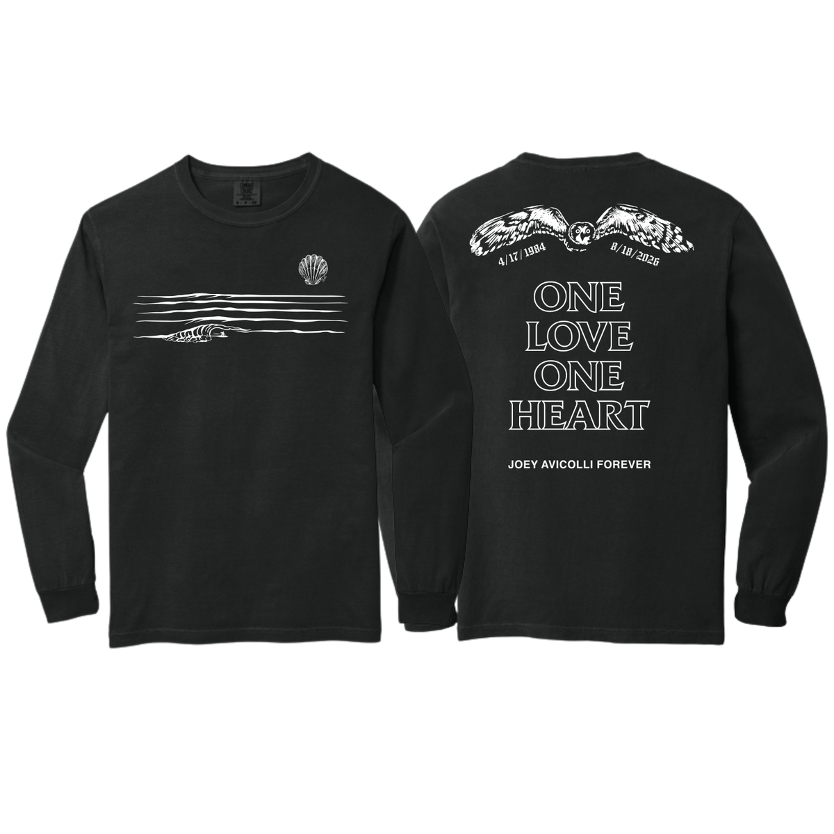 Pueo Long Sleeve - Black