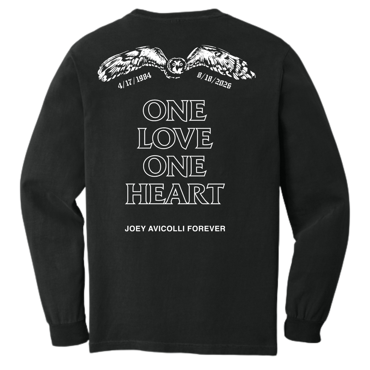 Pueo Long Sleeve - Black
