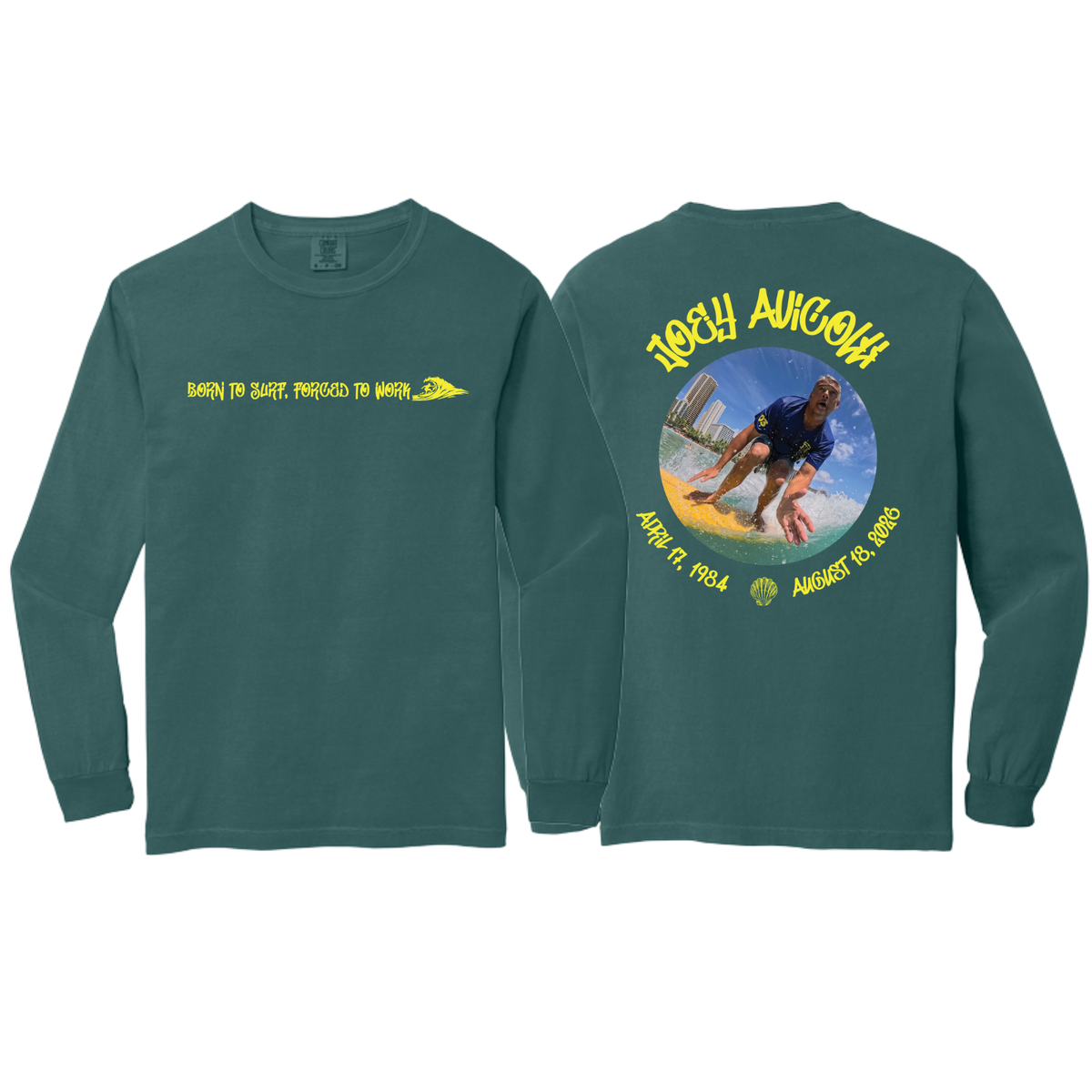 Memorial Long Sleeve - Blue Spruce