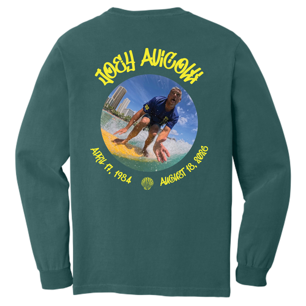 Memorial Long Sleeve - Blue Spruce