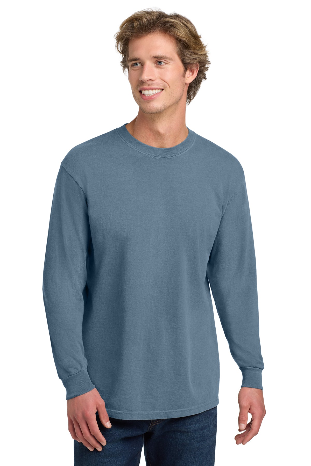 Memorial Long Sleeve - Blue Jean