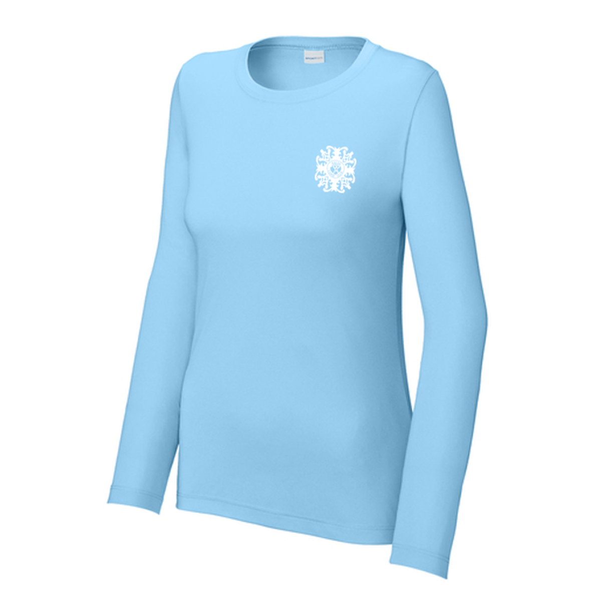 KCC QUILT Sport-Tek® Women's Posi-UV® Pro Long Sleeve - Light Blue