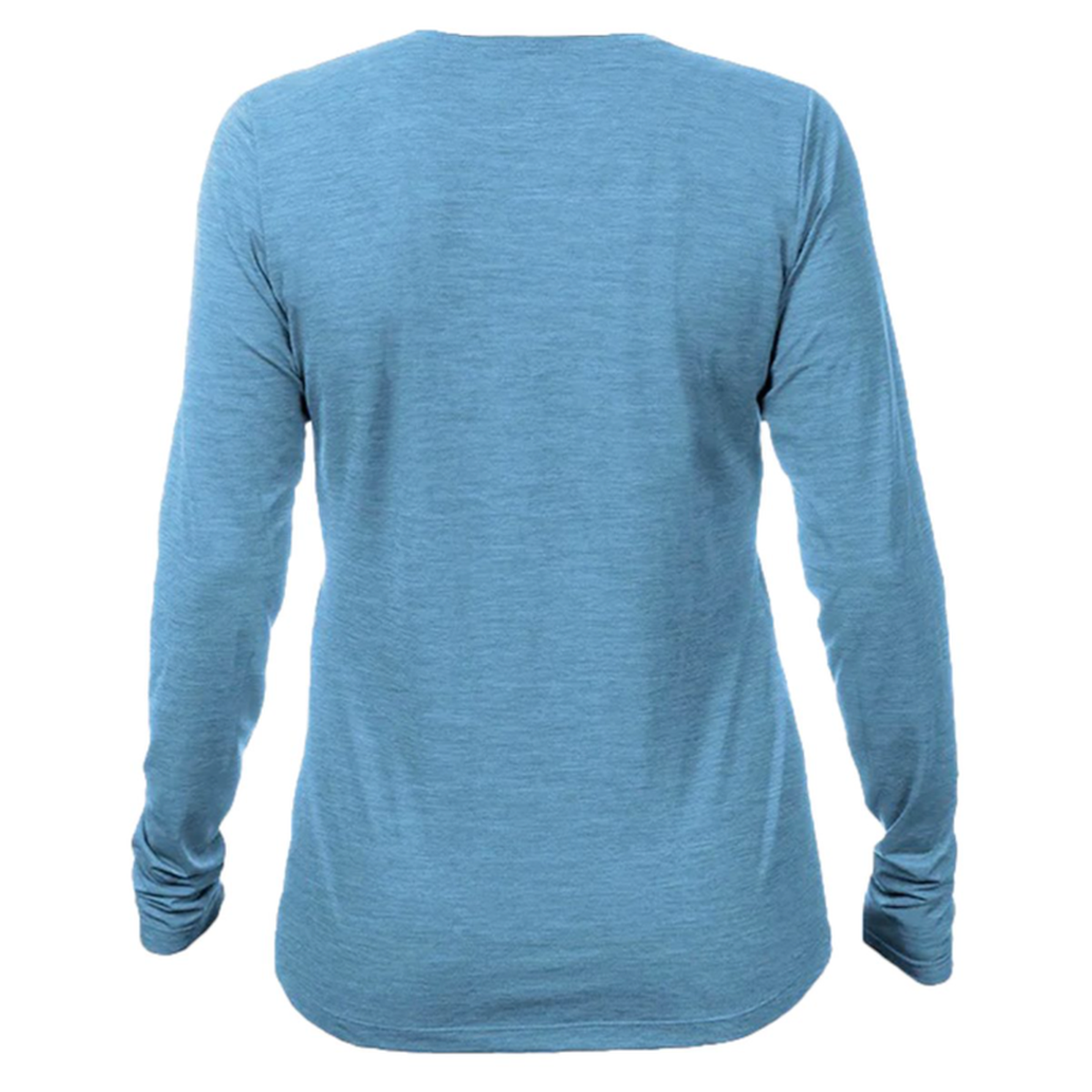KCC QUILT Women's Breeze Tech Long Sleeve T-Shirt - Bahama Heathered