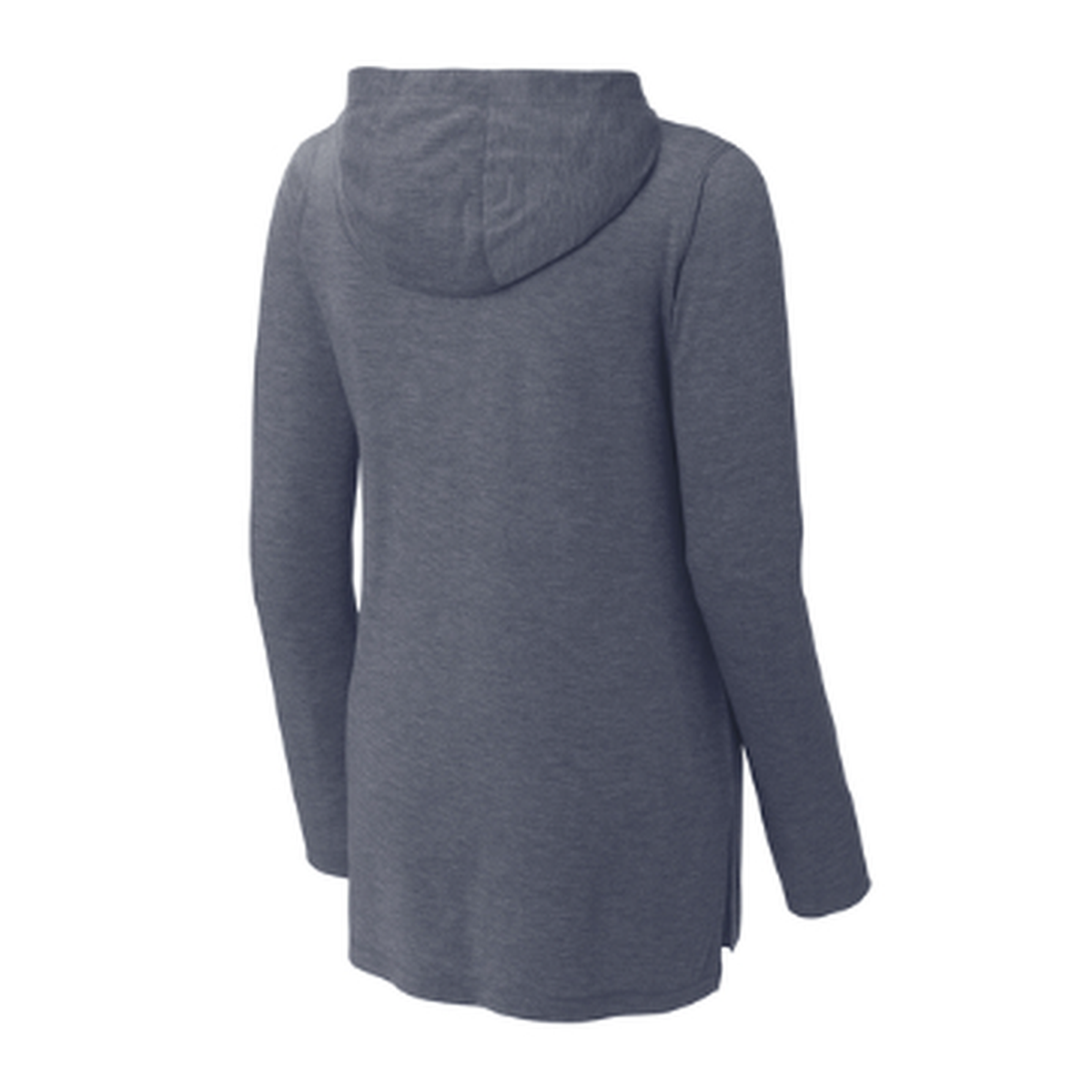 KCC IMUA Sport-Tek® Women's PosiCharge® Tri-Blend Wicking Long Sleeve Hoodie - True Navy Heather