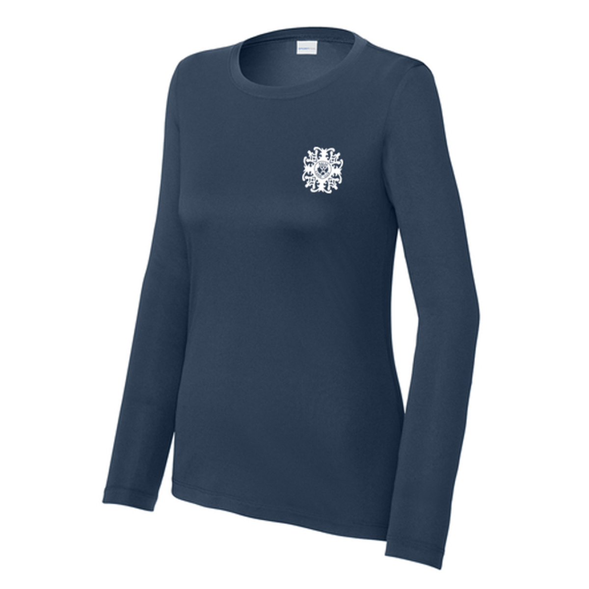 KCC QUILT Sport-Tek® Women's Posi-UV® Pro Long Sleeve - True Navy