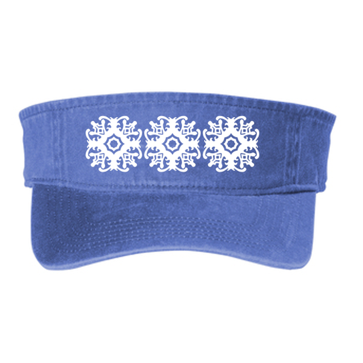 KCC QUILT Port Authority® Beach Wash® Visor - Blue Moon