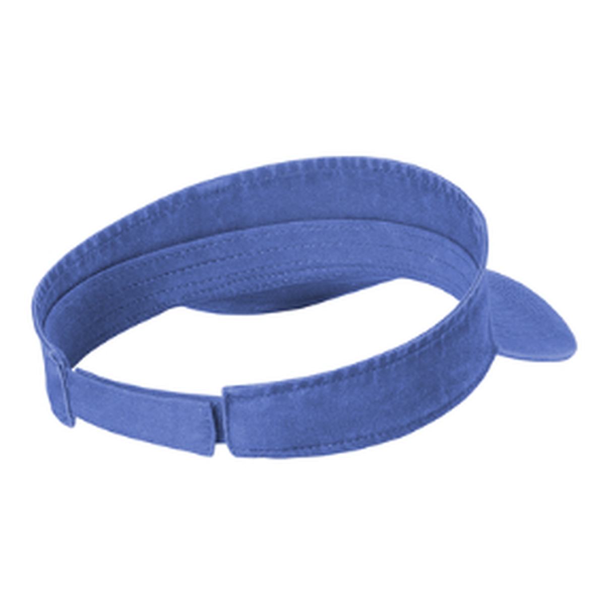 KCC QUILT Port Authority® Beach Wash® Visor - Blue Moon
