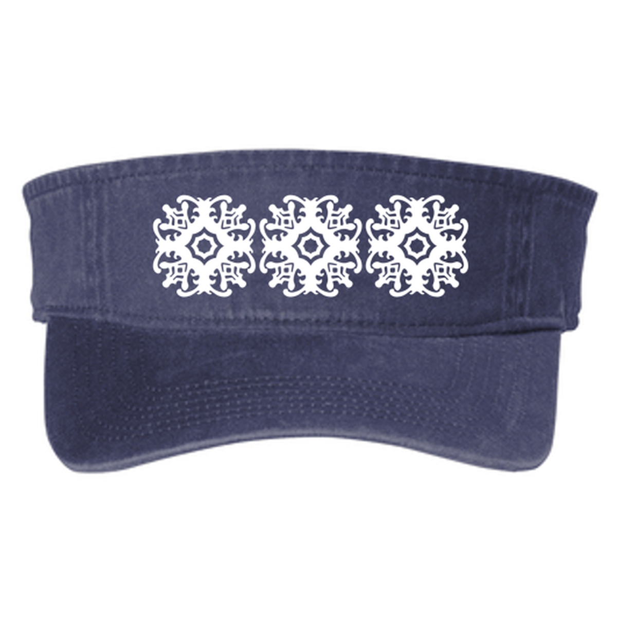 KCC QUILT Port Authority® Beach Wash® Visor - Denim Blue