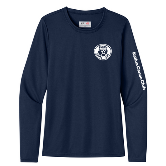KCC A4 Women’s Cooling Performance Long Sleeve Tee - Navy