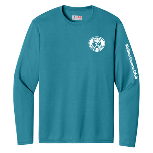 KCC A4 Cooling Performance Long Sleeve Tee - Teal