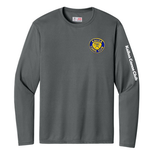 KCC A4 Cooling Performance Long Sleeve Tee - Graphite