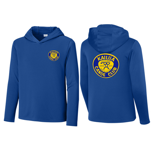 KCC Sport-Tek® Youth Posi-UV® Pro Long Sleeve Hoodie - True Royal