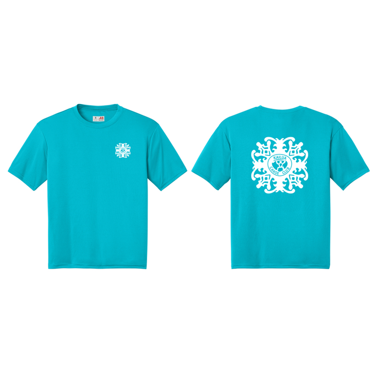 KCC QUILT A4 Cooling Performance Short Sleeve Tee - Electric Blue