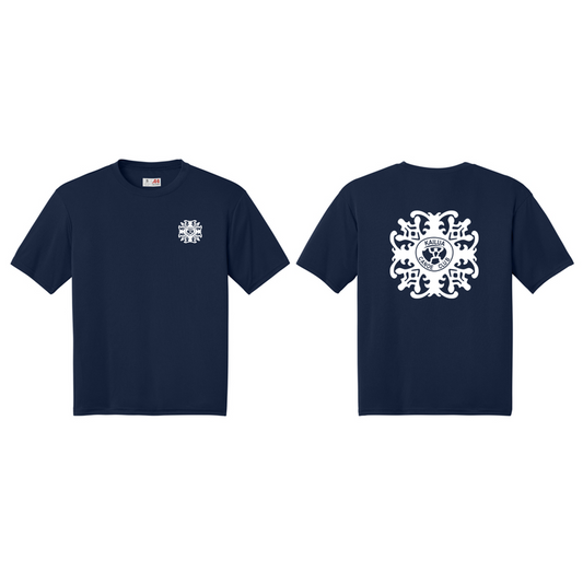 KCC A4 Cooling Performance Short Sleeve Tee - Navy