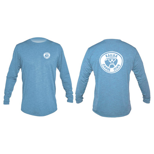 KCC Men's Low Pro Tech Long Sleeve T-Shirt - Bahama Heathered