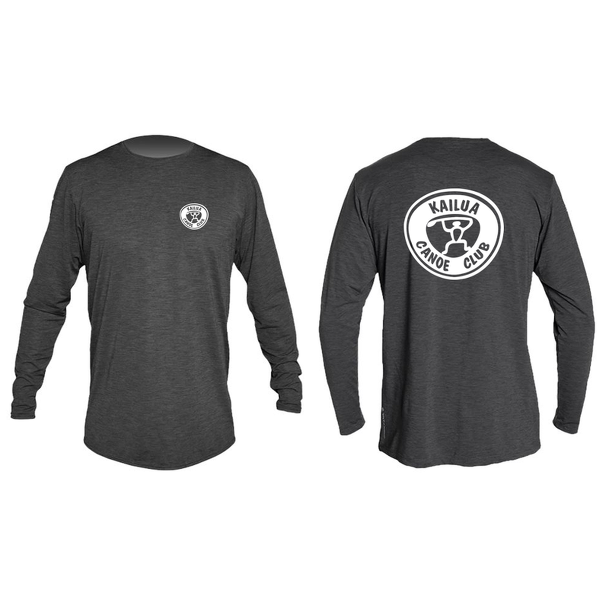 KCC Men's Low Pro Tech Long Sleeve T-Shirt - Charcoal Heathered