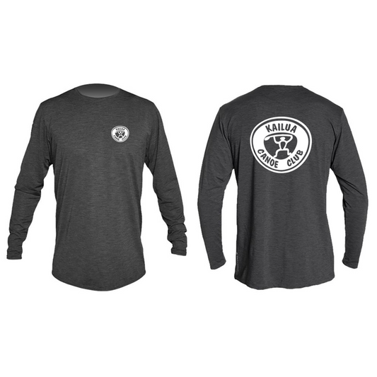 KCC Men's Low Pro Tech Long Sleeve T-Shirt - Charcoal Heathered