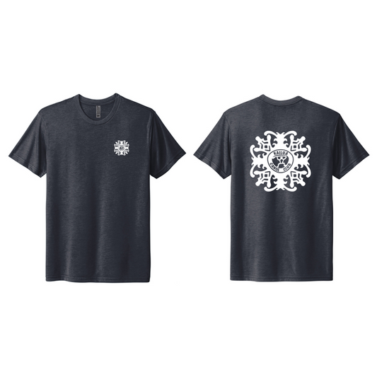 KCC QUILT Next Level Apparel® Adult Tri-Blend Tee - Vintage Navy