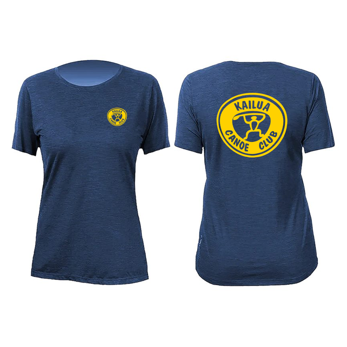 KCC Women's Breeze Tech T-Shirt - Navy Heathered